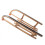 Foldable Wooden Snow Sled - Portable & Modern Design 3