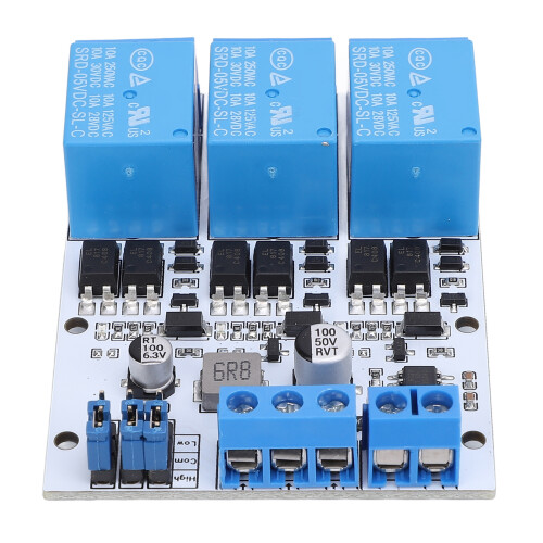 Modulo relè GPIO a 3 canali 5-32V 10A 250VAC 1