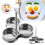 Stainless Steel Egg Cooker for Boiling, Steaming, Poaching 13