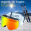 Magnetic Ski Goggles Double Layer Polarized Lens 4
