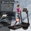 Folding Electric Treadmill 2.25HP - Black 2