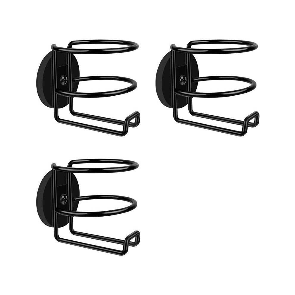 3X Cup Holder Beverage Magnetic Drink Holder Magnetic Can Drinks Holder Magnetic Cup Boat Drink Holder Bottle Holder Black