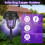 Solar Mosquito Killer Lights Outdoor UV Insect Repellent (4-Pack) 6