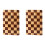 2X Chessboard, Cutting Board, Household Splicing Cutting Board, Kitchen Fruit Supplement Board, Solid Wood 2