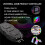 ARGB Controller Kit with 17 Key Remote Control,  RGB PC Fans Controller Kit for RGB Case Fans, ARGB Splitter 3