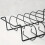 Carbon Steel Non-Stick BBQ Rib Roasting Rack 4
