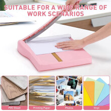 Paper Cutter, Paper Cutter with Guard, 12Inch Cutting Length Cutter for Card Stock, Cardboard, Vinyl ()