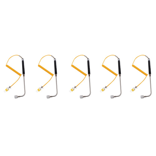 5X NR-81533B K Type Sensor Right Angle Surface Temperature Probe High Temperature Thermocouple -50 to 500