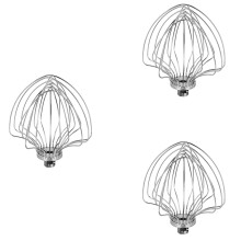 3X Accessoires pour Batteur Sur Socle de Levage de 7 Pintes, Tête de Mélange, Fouet, Convient pour KSM7586P / 7990/8990