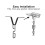 Durable V-Shape Rain Chain for Home & Garden 8