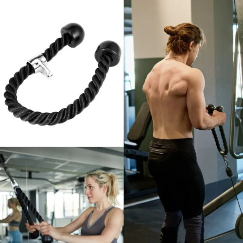 Triceps Rope Pull Down Device for Gym 2
