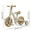 Kids Balance Trike with Training Wheels (2-in-1) 7