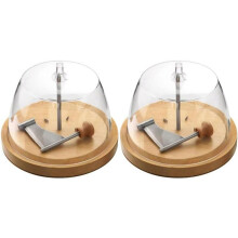 2X Cheese Cutter Cheese Curler Rust Proof Handheld Cheese Flaker Multifunctional Kitchen Utensils for Cheese Wheel