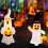 Giant Inflatable Ghost Halloween Yard Decoration (4 ft) 3