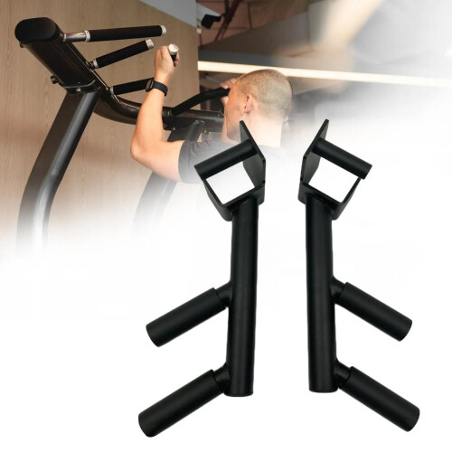 Fitness Dips Bars Attachments for Power Racks 2