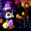 6FT Inflatable Owl Halloween Yard Decoration with LED Lights 3