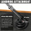Heavy Duty T-Bar Row Barbell Attachment - High-Quality Iron(Black) 8