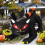 Halloween Inflatable Black Cat with LED Lights 4