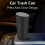 3Pcs Mini Car Trash Bin–Compact Auto Garbage Container Black 3