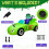 Halloween Inflatable Car Racing with Frank and Ghost 5