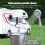 Portable USB Charging Camping Shower Pump Outdoor 3