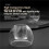 Silicone Ear Tips for KZ LS01, High-Elasticity Earphone Earbuds Tips Comfort Replacement Eartips 6