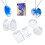 3pcs Round Silicone Mold for Resin Geode 6