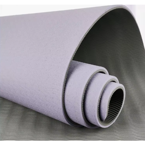 Yoga Mat Non-Slip Two-Color with Strap 2