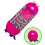 Kids Cartoon Plush Sleeping Bag Pillow Set (Rose Red) 3