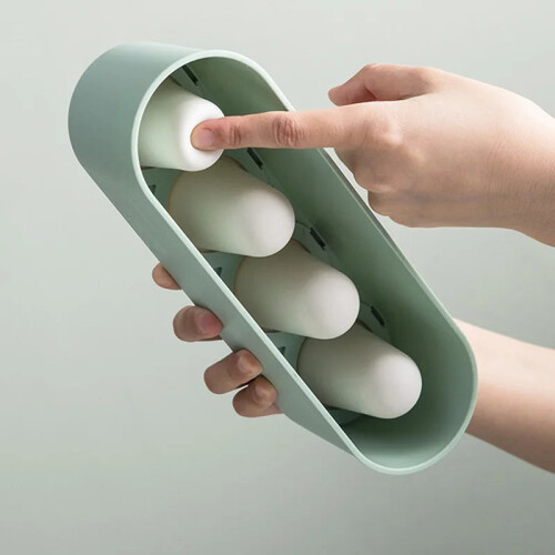 4-Cell Silicone Popsicle Molds Reusable 2
