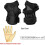 Snowboard & Ski Wrist Guard Impact-Resistant Protective Gear Black 7