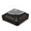 Rotating Display Stand 360 Degree Solar Power Rotating Turntable Display Stand Black 2