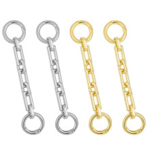 4.5 Inch Purse Strap Extender, 4 Pcs Purse Extender Chain Bag Chain Straps Charms Short Chains for Handbags