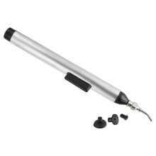 Vacuum Suction Pen, 150mm Length, IC Pickup Manual Tool with 3 Suction Pads for Small Electronic Components