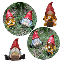 Kartoffelzwerg-Harzornamente, Mikrolandschaften, Blumentopf-Balkonelfen, Gartendekorationsornamente
