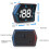 Car Head Up Display GPS Speed Display with Alarm Light Sensor Black 3