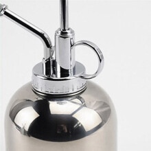 Stainless Steel Plant Sprayer Small Watering Can with Top Pump Suitable for Indoor House Air Plants Succulents