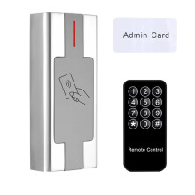 Metal Keypad Waterproof 3000User RFID Card Reader Wiegand Controler for Outdoor Access Control System