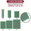 92PCS PCB Board Kit Universal PCB Prototype Board Circuit Boards for DIY Electronic Kit Soldering Kit 3