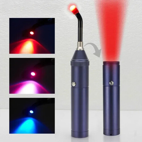 3-in-1 Red Light Therapy Wand Infrared & Blue Light Blue 2