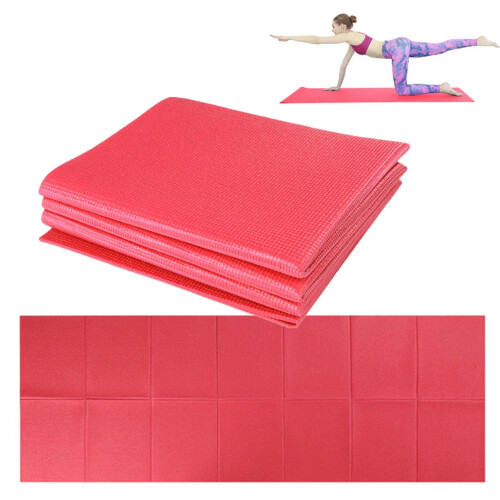 PVC Folding Yoga Mat Non-Slip 2