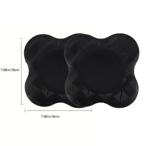 Yoga Kneeling Mat Thick Shock Absorption Knee Pad (2 pcs) 2