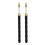 2Pcs Leather  Dye Tool,Ebony Wood Handle, Double Bearing Configure for Smooth Rolling Leather  Dye Roller 2
