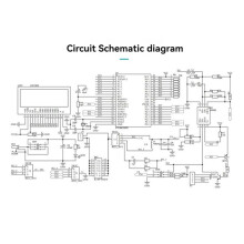 Capacitance Inductance Frequency Measurement Display DIY Electronic Kit PCB DIY Soldering Project Practice Solder