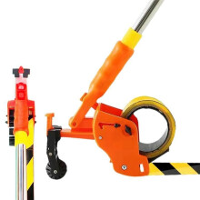Aplicador de Máscara com Cabo Longo, Dispensador de Fita para Pintura, Máquina de Colagem de Fita para Costura, Rolo de Fita para Pintura de Pisos e