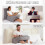 Memory Foam Lap Desk Pillow Ergonomic Laptop Pillow Grey 3