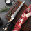 6-Inch Damascus Utility Knife 67-Layer Razor Sharp Boning Knife Black 5