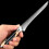 6-Inch Damascus Utility Knife 67-Layer Razor Sharp Boning Knife Black 6