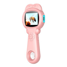 200W Kids Optical Microscope with Photo and Video Function 500X Observe the Microscopic World Science Children Tool