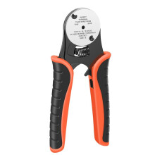 Hand Crimp Plier 4 Way Indents 8 Impression Type Pin Crimping Tool for Deutsch Connector 14,16,18 AWG